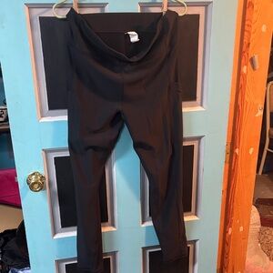 Fabletics XXL Black Cold Weather Leggings